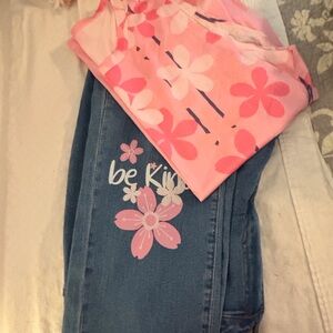 Adorable matching denim and tank!